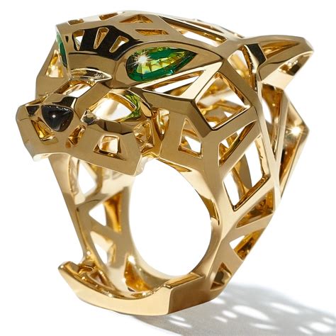 cartier panthere ring dupe|cartier panther ring diamond.